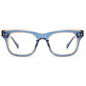 Özel logo el yapımı asetat son Model erkekler için yüksek kaliteli asetat çerçeve optik gözlük tasarım optik gözlük çerçeveleri - Product Image 1