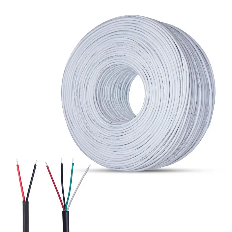 UL 2464 AWM 22awg 24awg 26awg 28awg rouleau de fil électrique en cuivre 2 cœurs 3 cœurs 4 cœurs conducteur Pvc Flexible câble de gaine de données usb