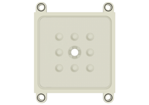 Tấm lọc x1500mm màng buồng Lọc tấm PP + TPE Lọc Báo Chí nước khử nước KHAI THÁC MỎ - Product Image 5