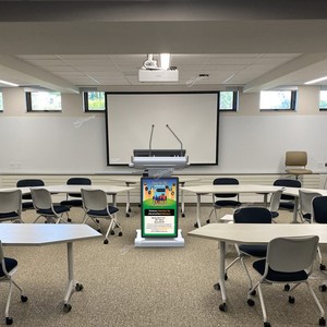 360SPB 15.6英寸数字智能讲台，带教室屏幕和互动会议演示 - Product Image 5