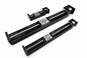 Módulo lineal accionado por husillo de bolas automático con base de acero Motor de núcleo de toboganes lineales básicos - Product Image 2