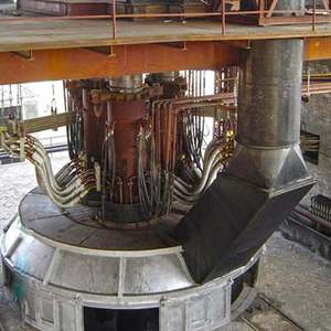 Horno de fusión por inducción ecológico con bajo impacto ambiental/cuerpo de horno de arco sumergido