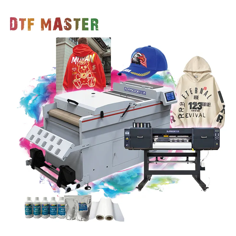 Impresora 3d de ropa plana, máquina de impresión de camisetas dtf shaker y secador