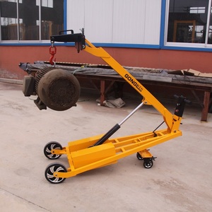 Semi Electric Mobile Small Cargo Handing <strong>Pallet</strong> Fork <strong>Loading</strong> and <strong>Unloading</strong> Truck - Product Image 3