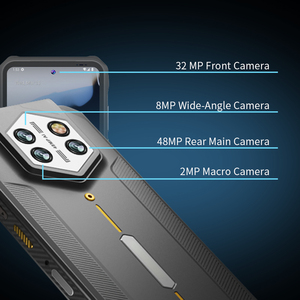 هاتف ذكي متين يعمل بنظام أندرويد 14/GMS مع شاشة LCD مقاس 6.78 بوصة، هاتف خارجي متين يدعم شبكات الجيل الخامس، مقاوم للغبار والماء بمعيار IP68، ذاكرة وصول عشوائي 8 جيجابايت وسعة تخزين 256 جيجابايت، بطارية 20000 مللي أمبير - Product Image 4