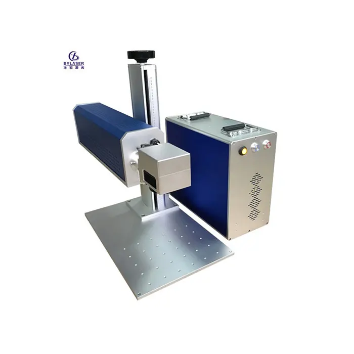 Kleine Draagbare Hoge precisie plastic rubberachtige 20W 30W CO2 laser-markering machine