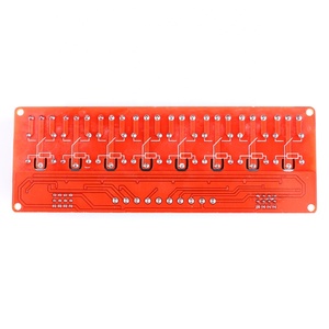 Modulo relè Stock 8 Channel 5V 12V 24V con isolamento optoaccoppiatore supporta scheda di espansione Trigger di alto e basso livello - Product Image 5