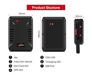 Software gratuito ML808G 10000mAh 4G dispositivo di localizzazione Monitor di piccole risorse localizzatore GPS cina produttore di Tracker GPS per auto Wireless - Product Image 3