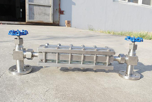 Máy đo mực nước thủy tinh phản xạ trong suốt hoặc Máy đo mức hơi nước và tấm kính nước của nồi hơi - Product Image 6