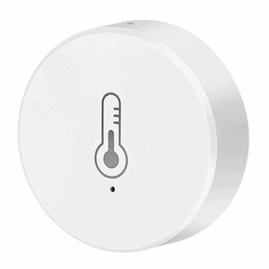 Sensor de temperatura y humedad inteligente, dispositivo de sistema de alarma, detector de temperatura inteligente para el hogar, seguridad - Product Image 1