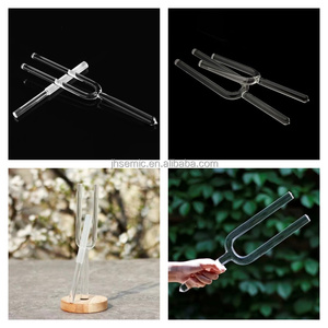 Trong suốt và đầy màu sắc thủ công tinh thể thạch anh điều chỉnh forkfor tinh thể điều chỉnh ngã ba - Product Image 2