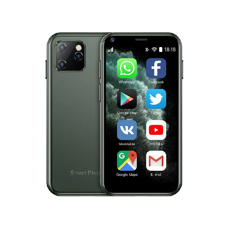 Самый дешевый маленький телефон Android SOYES XS11 2,5 дюймов четырехъядерный MT6580 1 ГБ 8 ГБ супер мини смартфон