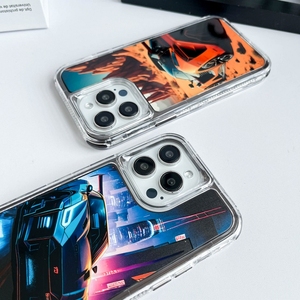 เคสโทรศัพท์มือถือลายอีพ็อกซี่พีซี fundas แบบป้องกัน TPU ใหม่เท่กันกระแทกดีไซน์การพิมพ์ด้วยกล้อง - Product Image 5