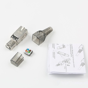 STP Cat.6A Cat7 RJ45 spina modulare Toolless Computer Internet LAN cavo RJ45 connettore cavi di comunicazione - Product Image 5