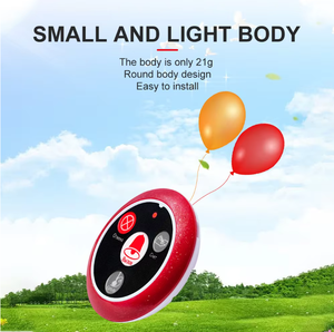 Khách sạn nhà hàng gọi hệ thống nút gọi dịch vụ người phục vụ khách hàng máy nhắn tin đặt hàng buzzer - Product Image 4