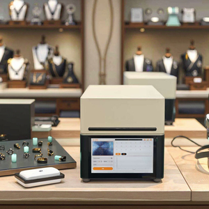 Si-Pin Detektor XRF Gold-Analysegerät Hochpräzises XRF Gold-Testgerät Reinheits- und Dichteprüfgerät Analysemaschine - Product Image 2