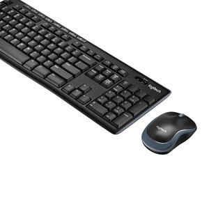 Logitech-teclado y ratón inalámbricos MK270 originales, conjunto de 104 teclas con dientes azules para ordenador portátil, escritorio, oficina, combinación de teclado y ratón - Product Image 2