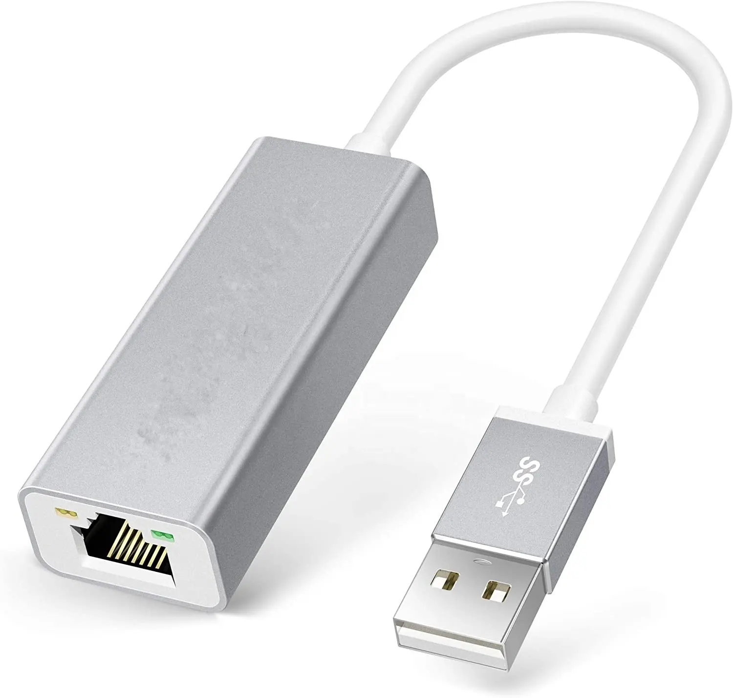 Adaptador Ethernet USB para Nintendo Wii U interruptor de conexión a Internet y Mac portátil Windows adaptador USB LAN