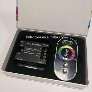 Новый светодиодный диммер 12-24 Вольт RF 6 клавиш светодиодный RGB контроллер с дистанционным беспроводным сенсорным управлением светодиодной лентой контроллер беспроводной Радиочастотный контроллер - Product Image 4