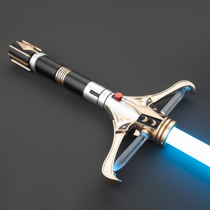 Sabers Xeno3.0 Pixel Premium Crossguard Lightsaber, yetişkinler için 34 yazı tipi filmde Jedi Master Stellan Gios tarafından kullanılır. - Product Image 6