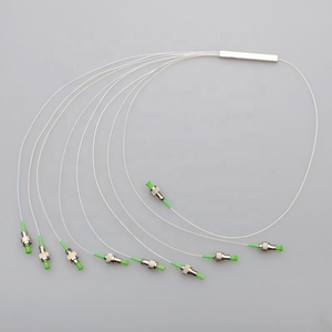 1x8 yollu FC/APC Mini çelik boru Fiber optik PLC Splitter 75cm 1.5m 0.9mm özelleştirilmiş SC konnektör yükseltildi UPC FTTH ağ için - Product Image 2