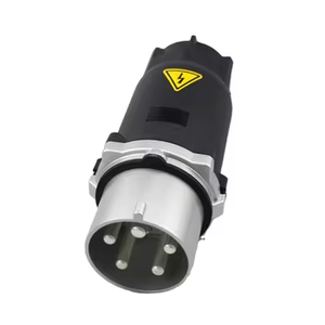 Toma industrial de bomba de control de inundación de aluminio fundido de alta potencia, Conector de enchufe 200A400A trifásico de alta corriente de 4 núcleos y 5 orificios - Product Image 2