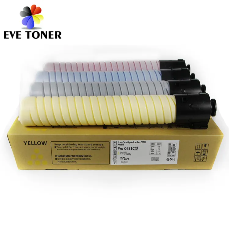 उच्च गुणवत्ता संगत Toner रिको प्रो 651 751 c751 c651 टोनर