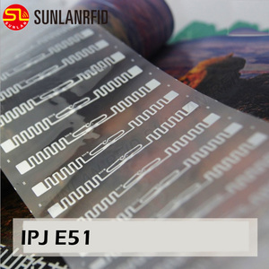 Free Sample Read/Write 13.56MHz NFC Roll RFID Sticker Label NTAG215 / NTAG216 RFID <strong>Wet</strong> <strong>Inlay</strong> - Product Image 5