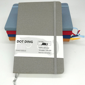 High Quality <strong>Small</strong> Batch Custom Leather <strong>Embossed</strong> Printing Notepad Cover Workbook Logo Cheap A5 Office <strong>Notebook</strong> - Product Image 3