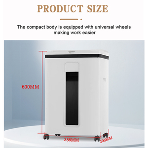 Smart Office <strong>Shredder</strong> with 8 Sheet Manual &amp; 200 Sheet Auto Feed, 2m/min Speed &amp; 20min Continuous Run - Product Image 2