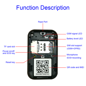 En iyi fiyat araba GPS Tracker Mini bulucu GW07 akıllı cihaz sesli arama APP ücretsiz Web izleme platformu haritalar - Product Image 5