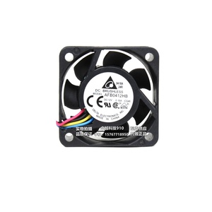 Nuevo original Delta AFB0412HB 12V 0.16A 4 cables PWM control de temperatura control de velocidad ventilador de doble bola 4015 - Product Image 1