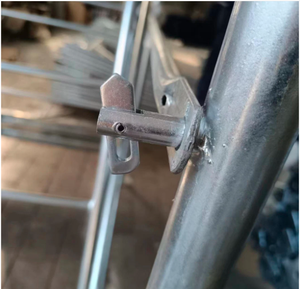 2000*1050mm <strong>Pinlock</strong> Type Italian System <strong>Scaffolding</strong> with Prefabricated Frameworks