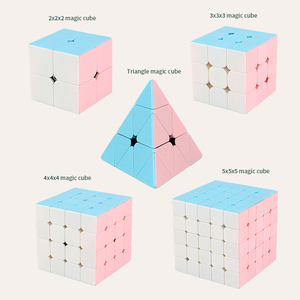 Thiết Kế Mới 2X2 3X3 4X4 5X5 Pyraminx Macaron Robic Speedcube Đồ Chơi Xếp Hình Ma Thuật Tùy Chỉnh - Product Image 2