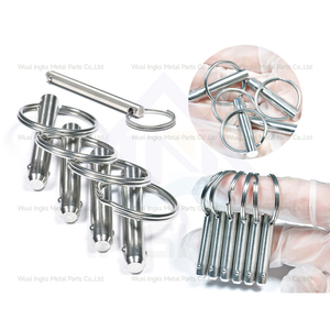12Mm Phát Hành Nhanh Chóng Pin Thép Không Gỉ Loa Đứng <span class=keywords><strong>Pins</strong></span> Đẩy Nút 1/4 "T Xử Lý Khóa Phát Hành Nhanh Chóng <span class=keywords><strong>Pins</strong></span> - Product Image 3