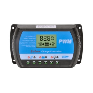 Regolatore di carica solare 30A 20A 10A regolatore di tensione PWM regolatore di carica solare 12V 24V LCD USB 5V regolatore solare - Product Image 3