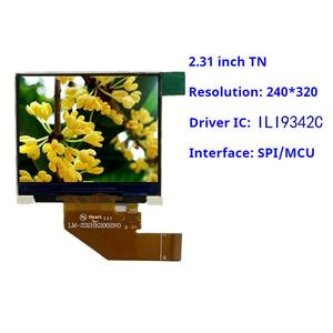Modulo 2.31 pollici TFT <span class=keywords><strong>Display</strong></span> <span class=keywords><strong>LCD</strong></span> con retroilluminazione a LED 320x240 risoluzione interfaccia SPI & <span class=keywords><strong>MCU</strong></span> ILI9342C IPS tipo piccola dimensione 2.4 pollici