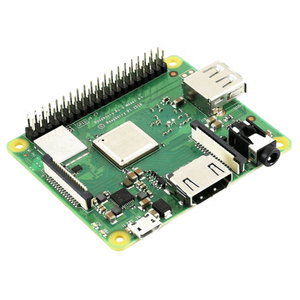 Raspberry Pi 3 modello A + scheda di sviluppo 1.4 processore quad-core A 64 bit GHz con WiFi e 4.2 BCM2837B0 512MB RAM - Product Image 1