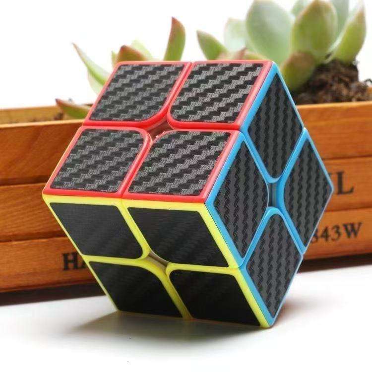 Cubo de Fibra de Carbono 2x2 (Material ABS)
