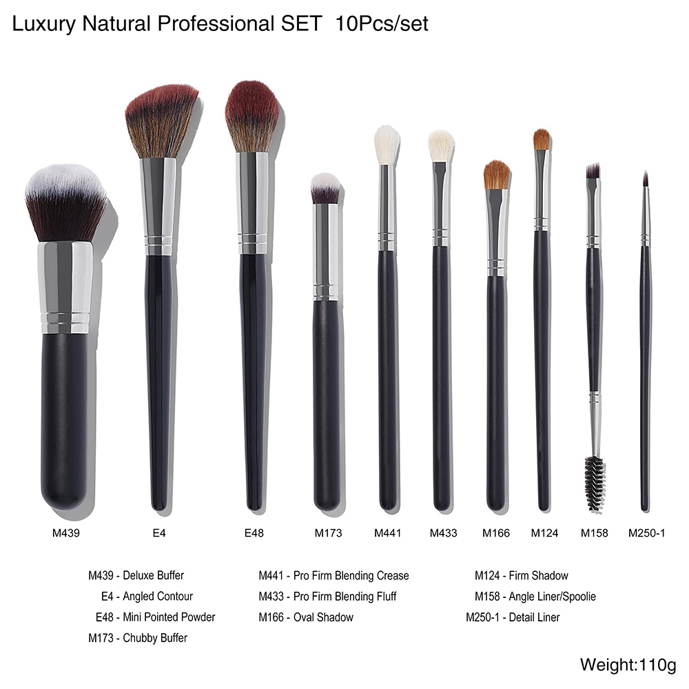 10 Black brush
