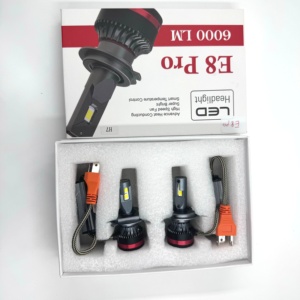 E8 Pro หลอดไฟ LED สำหรับรถยนต์ H4สูงและต่ำรุ่น Neta พร้อมชิปแอลอีดี48วัตต์ - Product Image 4