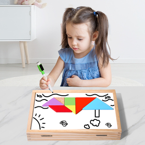 Erken çocukluk eğitimi için çok fonksiyonlu öğretim seti çocuk bulmacaları matematik öğretim yardımcıları düşünme eğitimi intellig - Product Image 5
