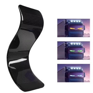 Muenled 64*20 светодиодная матричная панель, DIY RGB программируемый свет с приложением и пультом дистанционного управления для грузовиков - Product Image 1