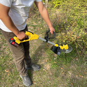 Lightweight Lawn Tool Battery <strong>Powered</strong> 21V Cordless Weed Eater Electric Brush <strong>Cutter</strong> for Home Garden Yard Trimming