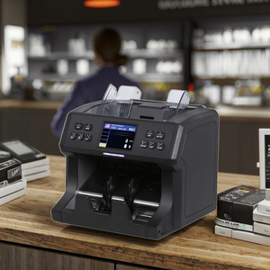 Hochwertige Mehrwährungs-Zähl maschine Gut beim Zählen von schmutzigen Banknoten Mix Denomin Money Counter Bill Counter - Product Image 3