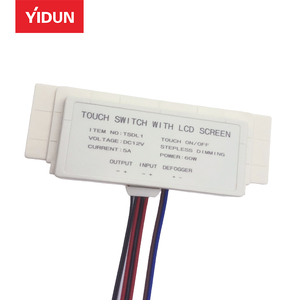 YIDUN High Quality Smart <strong>LED</strong> Mirror Bluetooth Connectivity LCD Screen <strong>Displaying</strong> Time Temperature 12V <strong>DMX</strong> <strong>Controller</strong> Dimmers - Product Image 5