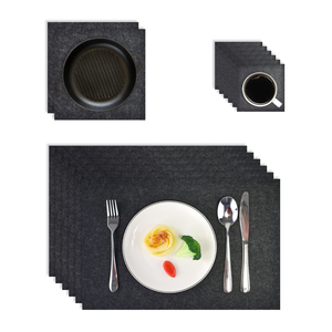 6套餐垫大餐桌垫毛毡杯垫餐垫 - Product Image 2