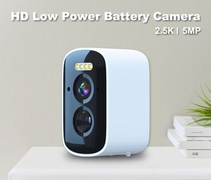Cámara DE SEGURIDAD Wifi de 5MP con detección humana PIR alimentada por batería Cámara de red compatible con la aplicación ICsee gratuita - Product Image 6