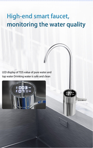 Sotto il lavandino sistema di osmosi inversa senza serbatoio sistemi di filtraggio dell'acqua RO intelligente depuratore d'acqua elettrico 600GPD - Product Image 6