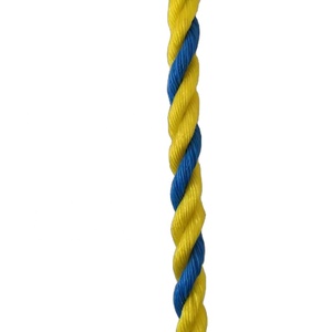 Twisted Polypropylene Ropes, 1/4 Inch by 100 Feet, Yellow Floating Poly Pro Cord Multipurpose Line - Product Image 6